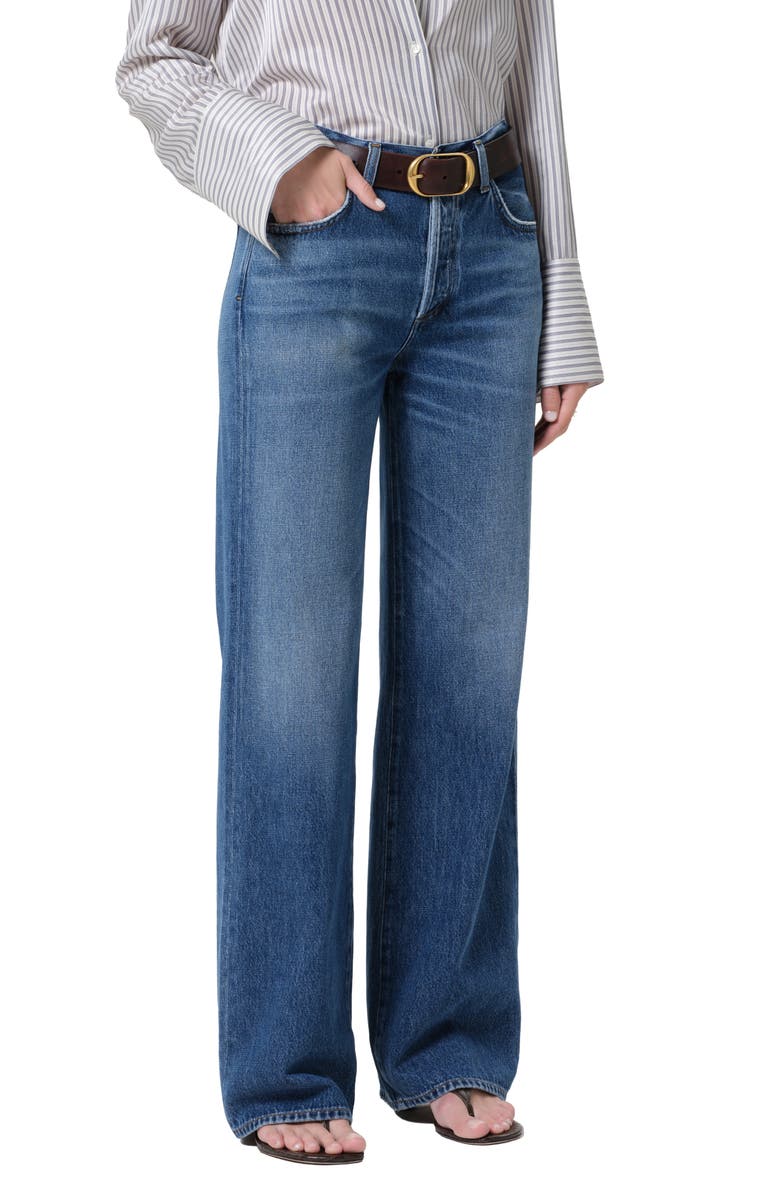 Annina High Waist Straight Leg Jeans