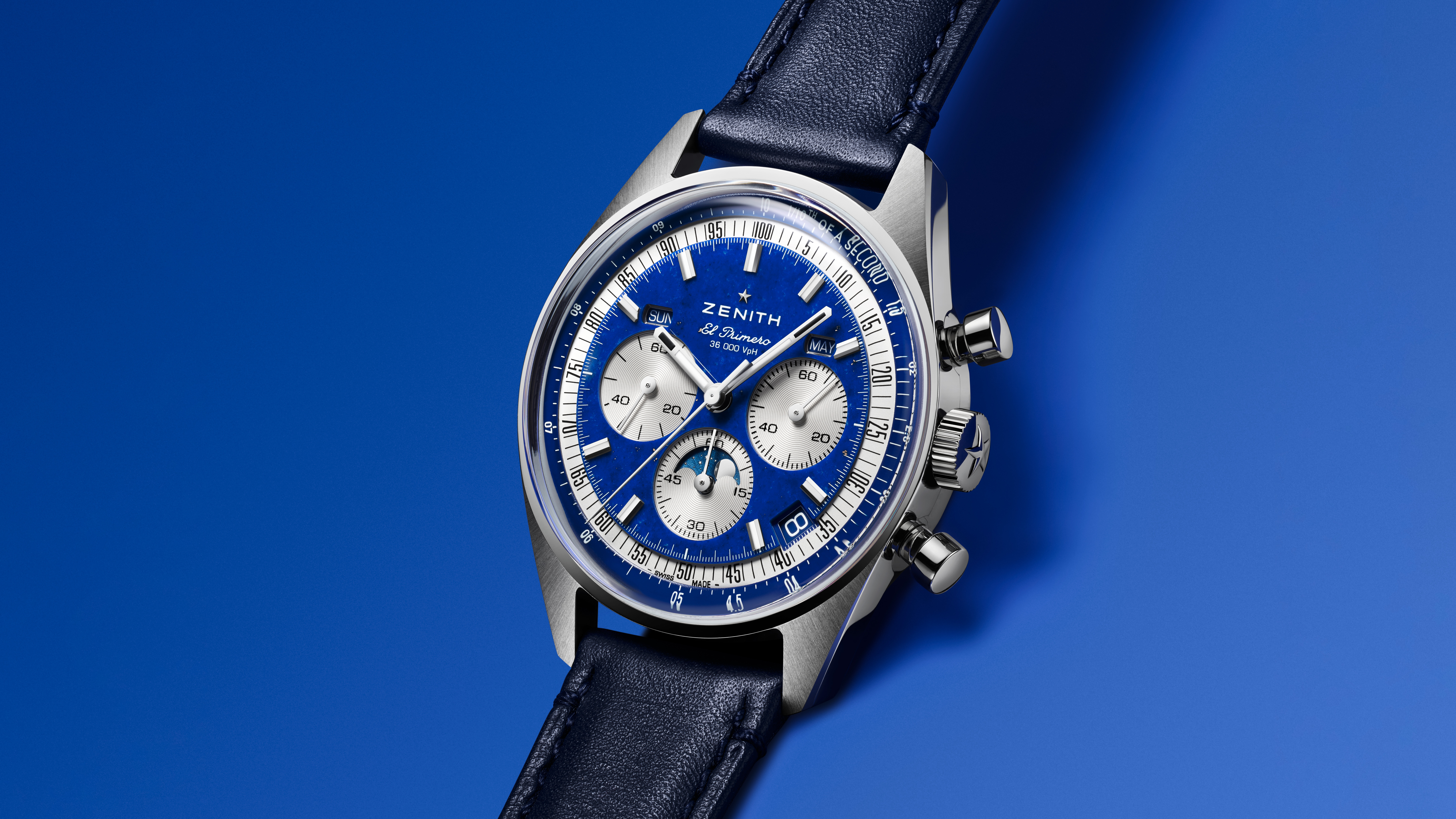Zenith Chronomaster Original Triple Calendar Lapis Lazuli