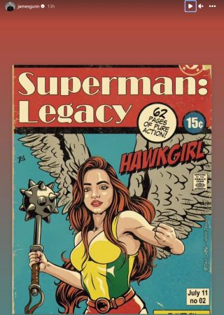 Fan art of Isabela Merced's Hawkgirl in Superman: Legacy