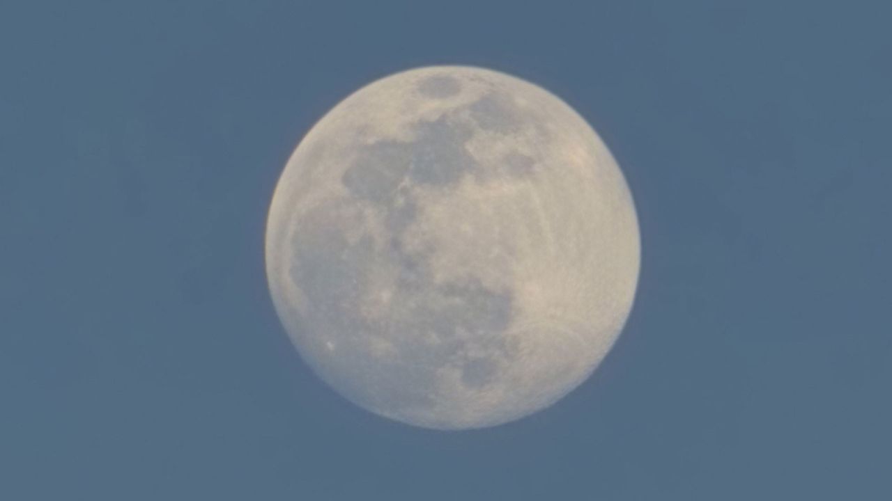 A moon image created by Lance Ulanoff and the Samsung Galaxy S23 Ultra AI