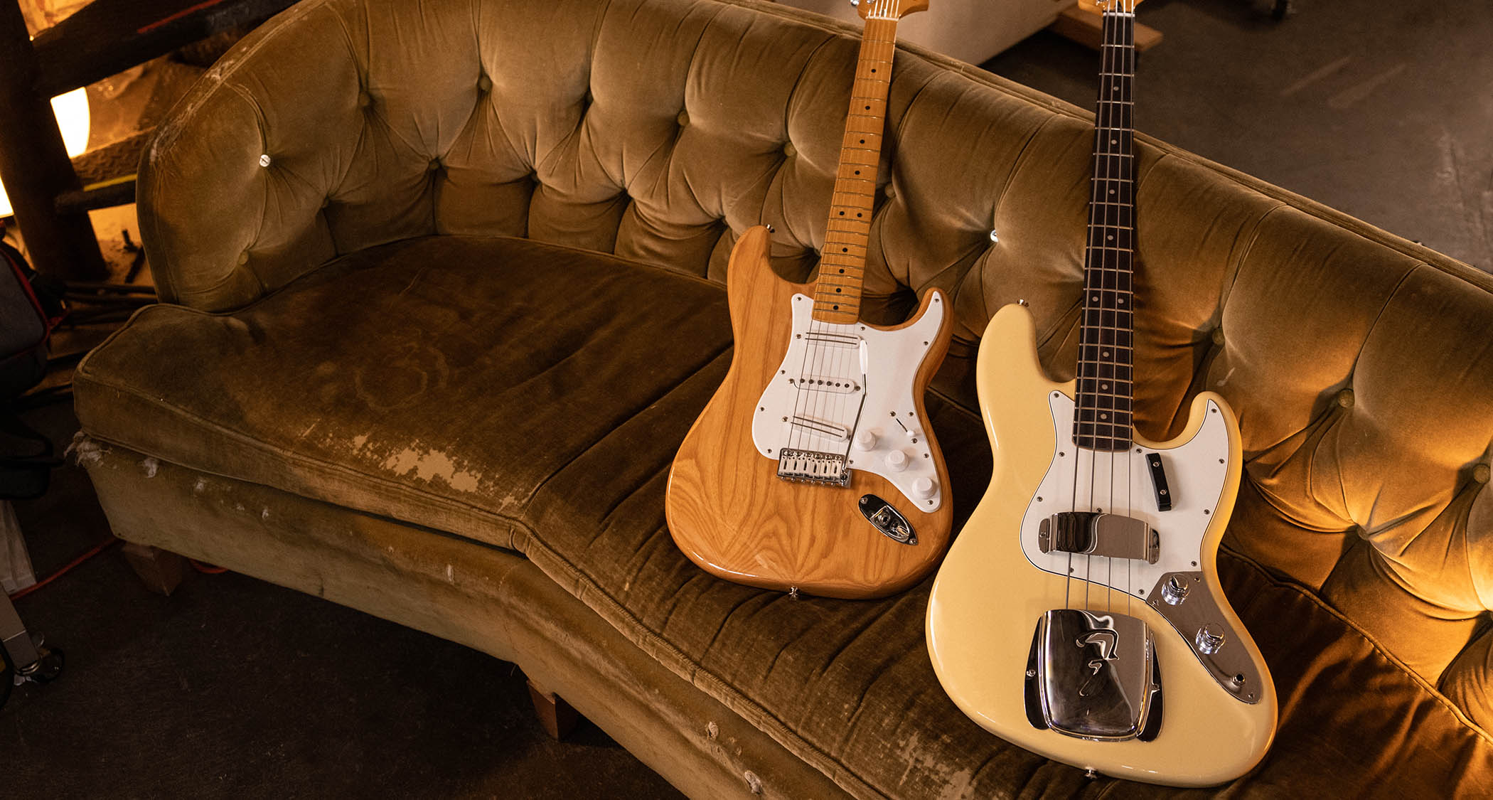 Fender Khruangbin Signature Stratocaster and Jazz Bass