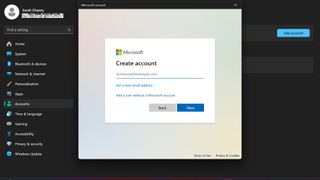adding new user account in windows 11 settings