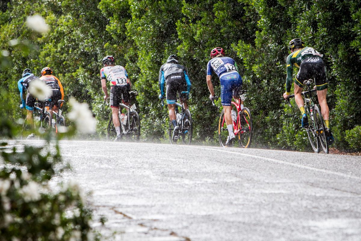 It was a very wet finale to Redlands