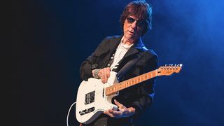 Jeff Beck, live onstage in 2015 at Cedar Park, Texas