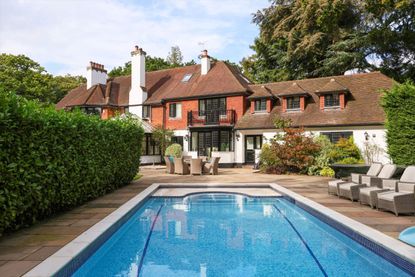 This &pound;4.95m house is for sale in Old Avenue, Weybridge, the most expensive UK street outside London.