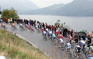 The gorgeous Lago di Como provided the backdrop for a beautiful race