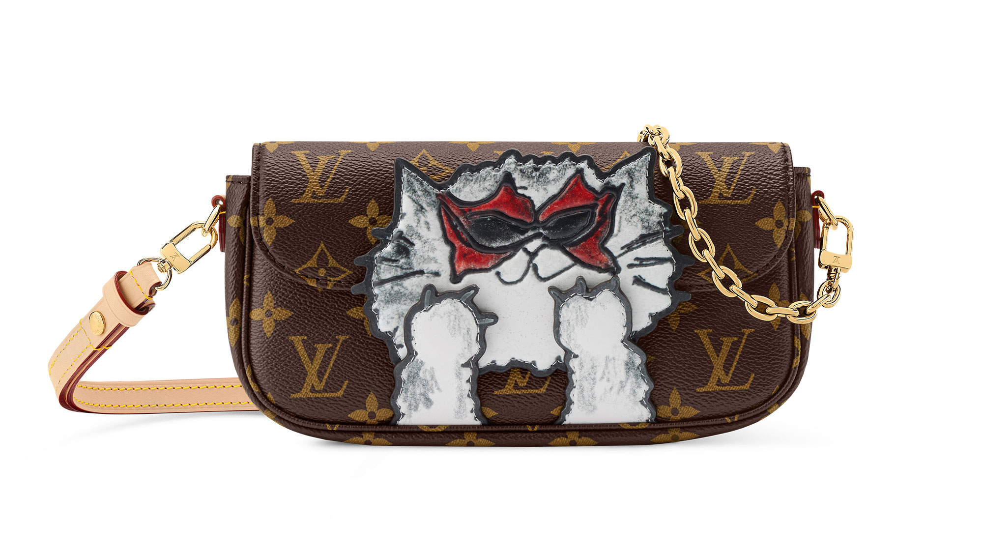 Grace Coddington x Louis Vuitton bag.