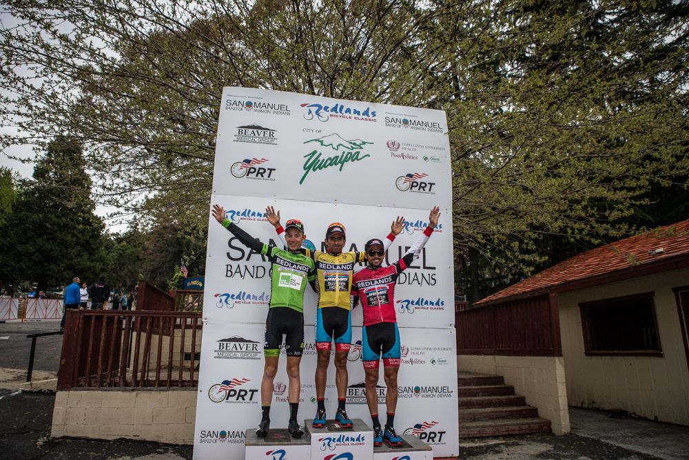 The men's jersey leaders heading into stage 3