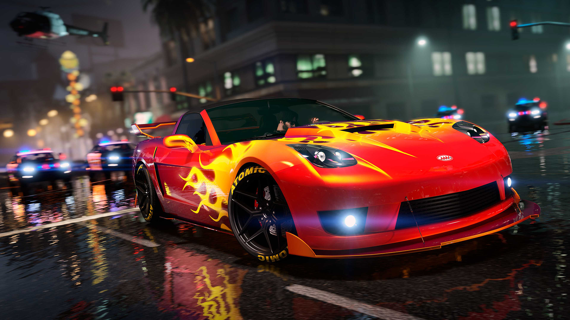Grand Theft Auto V – with graphical upgrade patch