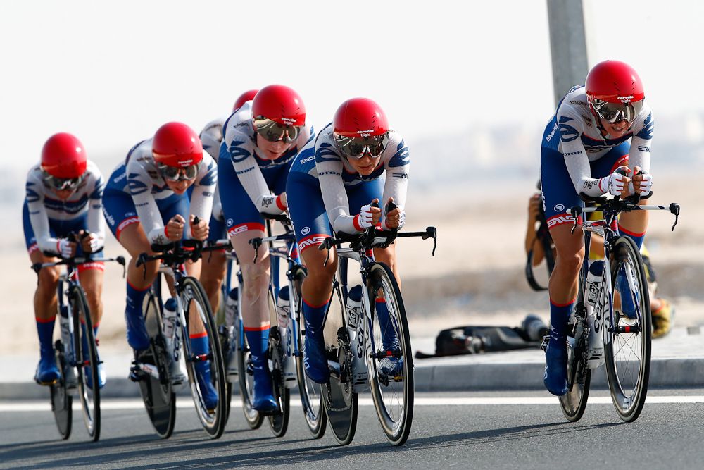Cervelo Bigla earned bronze in the TTT in Doha