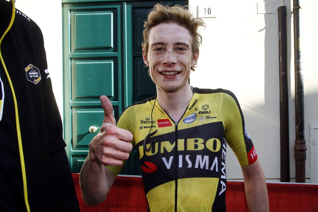 Settimana Internazionale Coppi e Bartali 2021 36th Edition 2nd stage Riccione Sogliano al Rubicone 163 km 24032021 Jonas Vingegaard DEN Jumbo Visma photo Roberto BettiniBettiniPhoto2021
