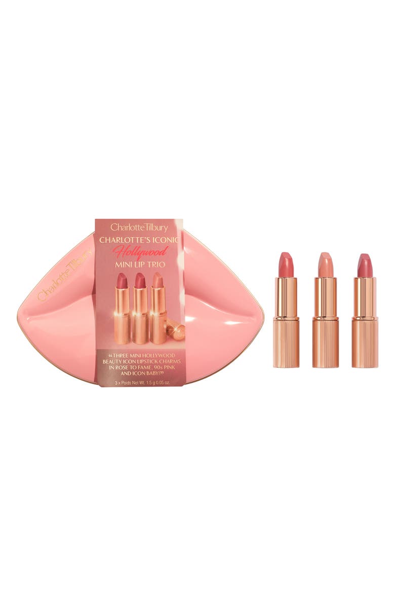 Charlotte&#039;s Iconic Hollywood Mini Lip Trio $54 Value