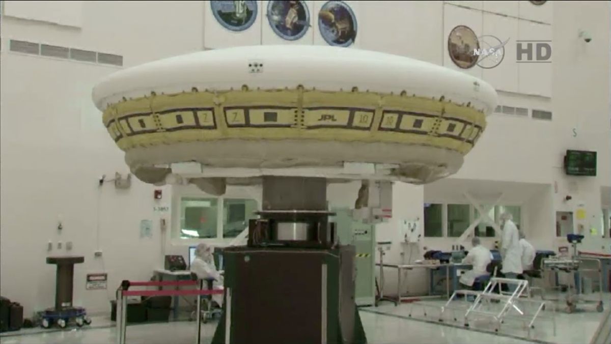 NASA's 'Flying Saucer' Goes for a Spin Ahead of June Flight Test Space
