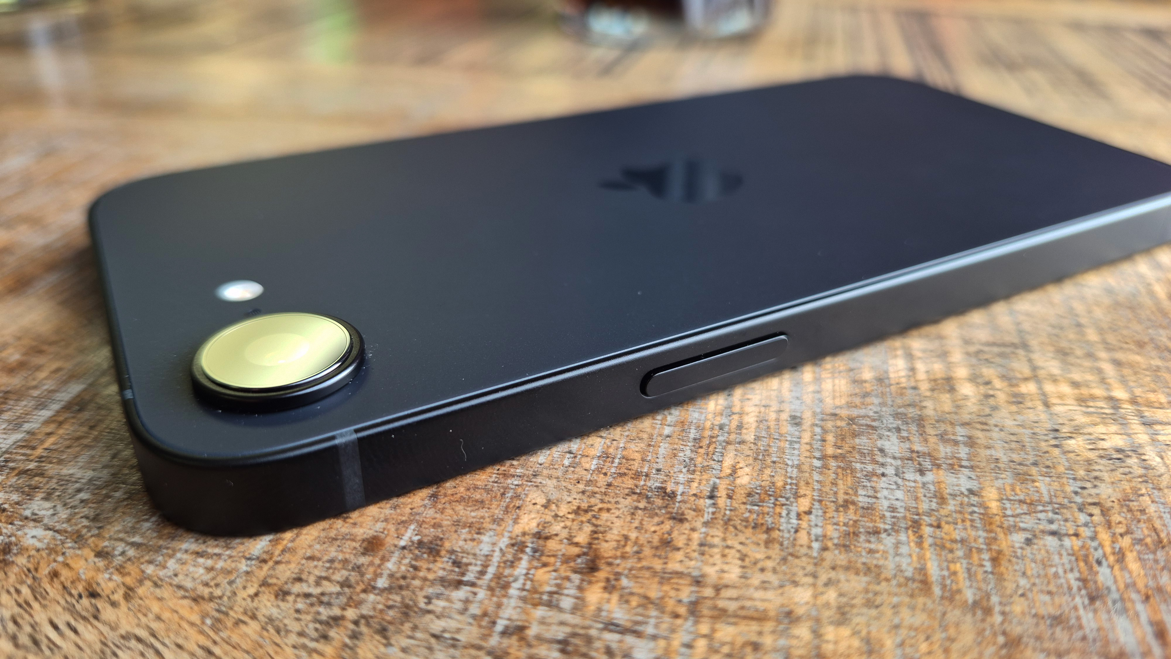 The Apple iPhone 17e on a desk