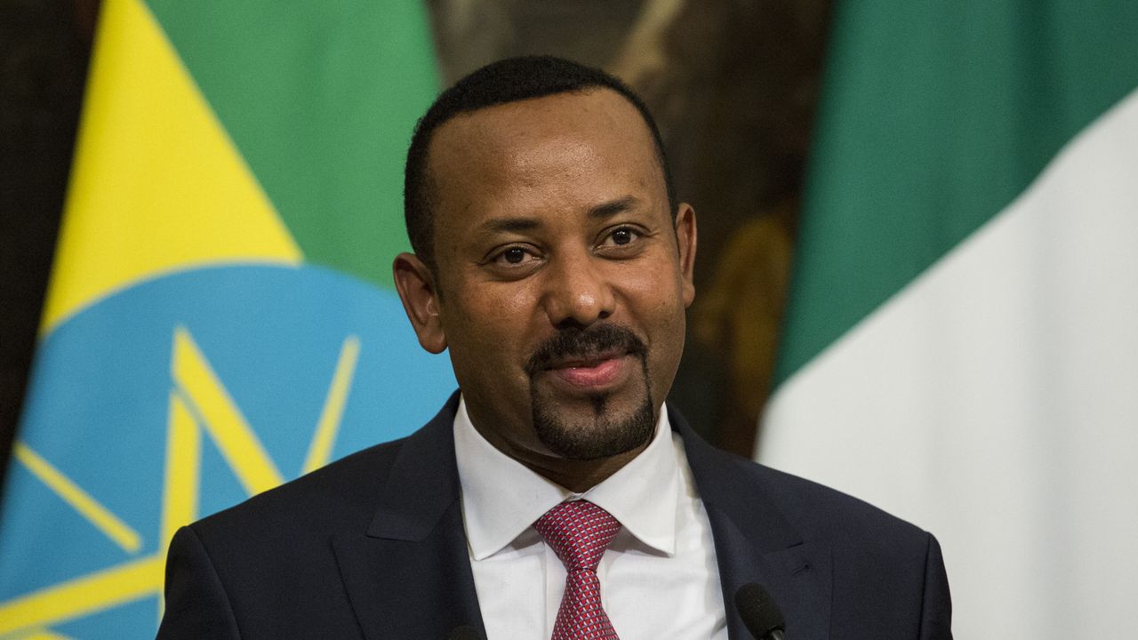 Ethiopian prime minister Abiy Ahmed