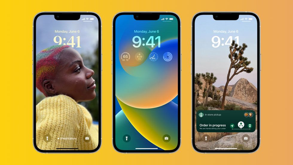 A look at iOS 16 Lock Screen combinations