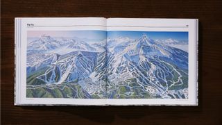 ski map book