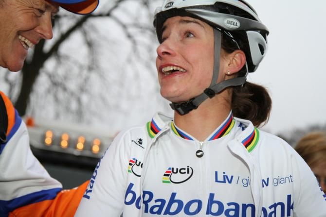 A very happy Marianne Vos