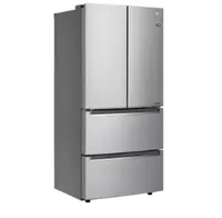 LG 19 cu. ft. Counter-Depth French Door Refrigerator with Door Cooling+ | was $1,899 now $1,399.01 at LG