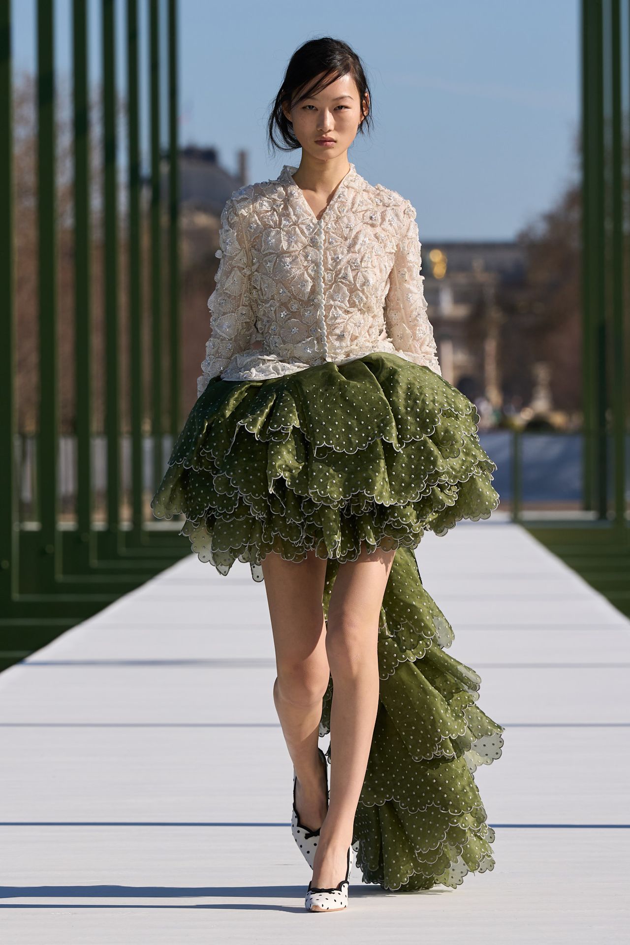 models on the Dior Fall 2026 runway at Paris Fashion Week