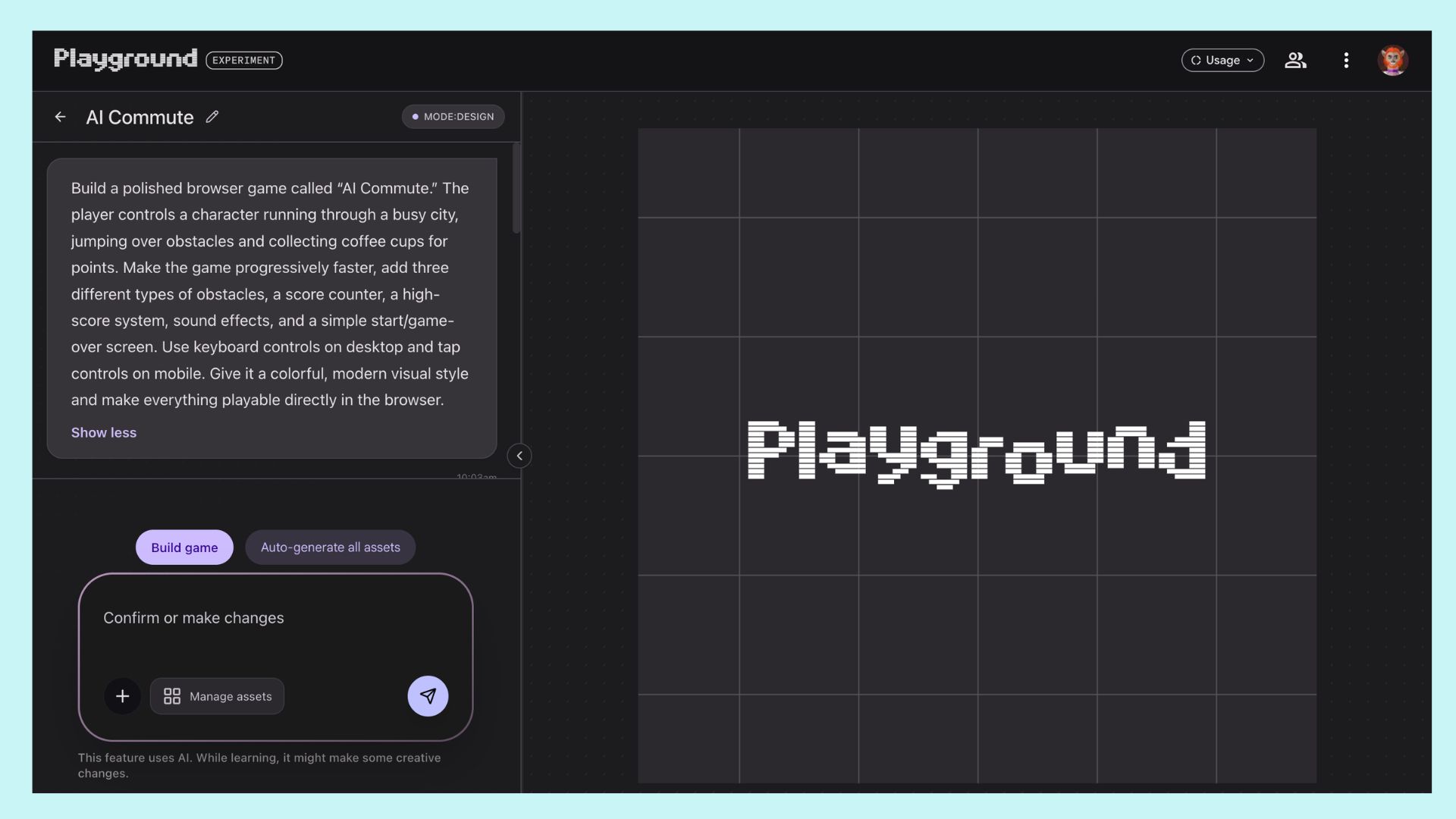google playground