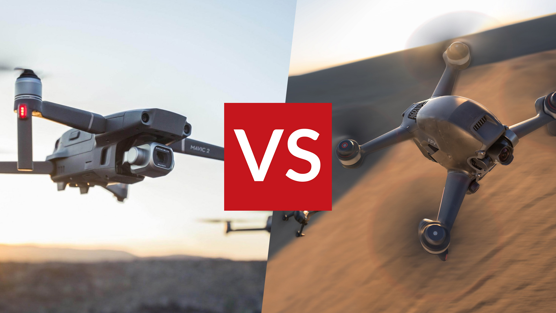 DJI Mavic 2 Pro vs DJI FPV: which drone is best for cinematography?