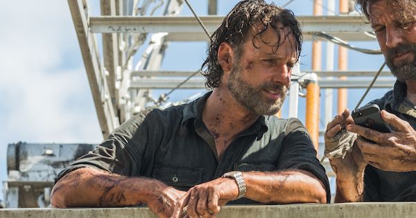 Andrew Lincoln Standing Next To His Walking Dead Stuntman Will Make You Do  A Double Take | Cinemablend