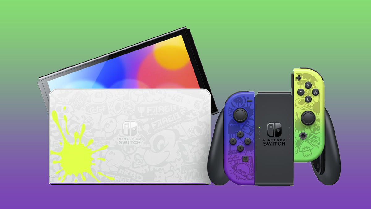 The Splatoon 3 Nintendo Switch is kind of ugly | Creative Bloq