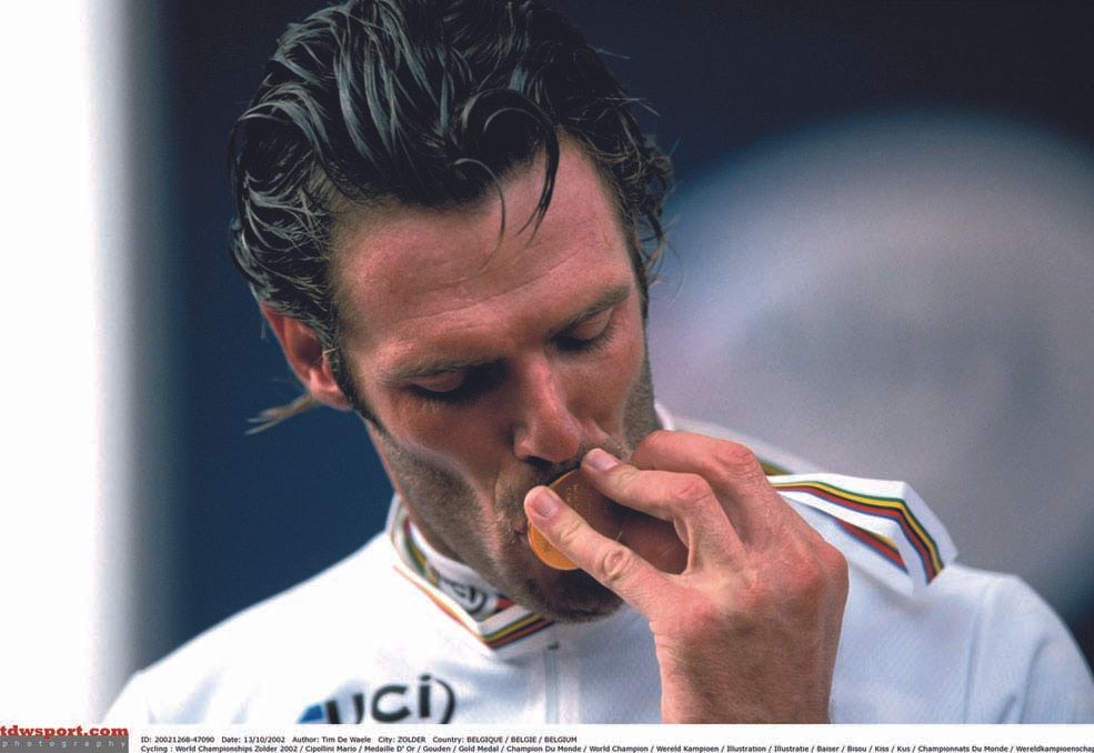 Super Mario at the Worlds in Zolder 2002