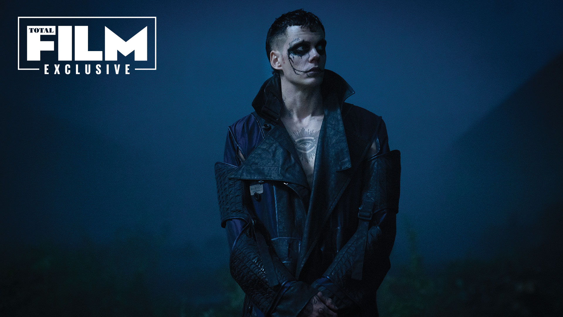 Bill Skarsgard literally threw himself into filming The Crow – including jumping into a vat of oil