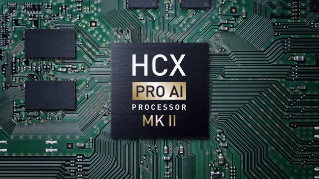 Panasonic HCX Pro AI Processor MKII on a motherboard