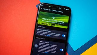 Honor Magic 7 Pro eye comfort settings