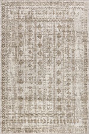 Saturdays Geometric Fringed Rug