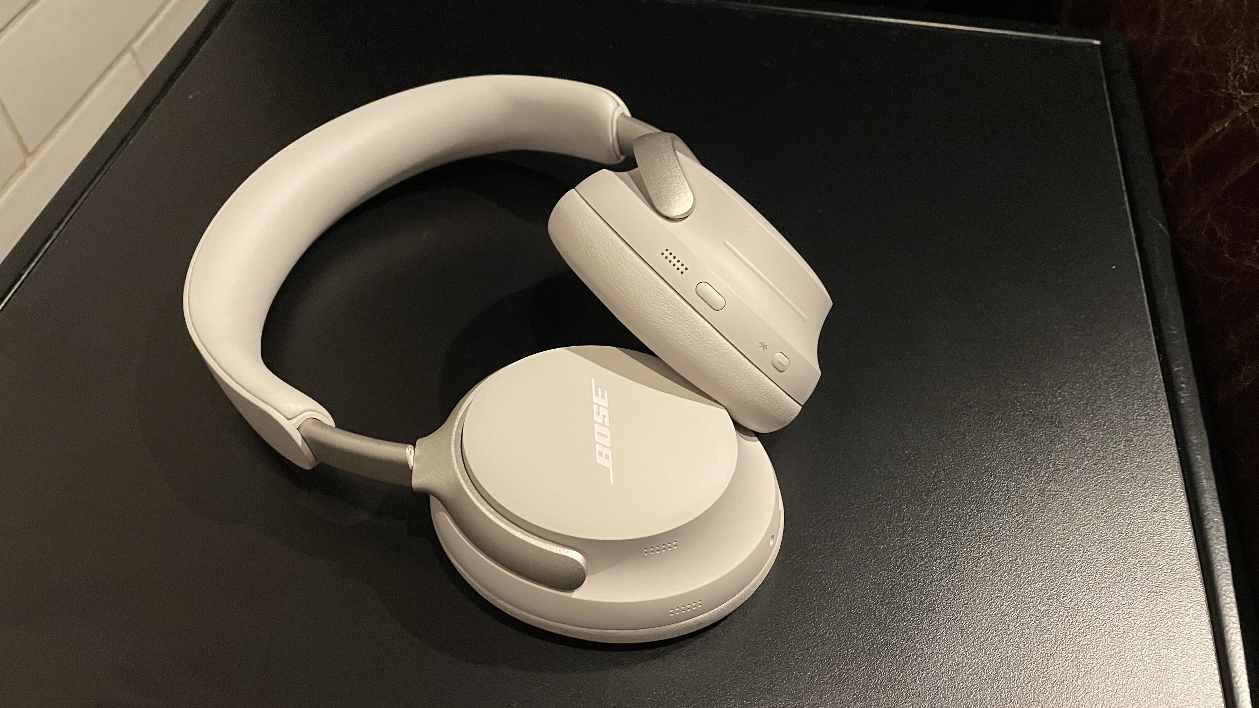 BOSE QuietComfort Ultra Headphones Noise Canceling Spatial Audio Sandstone