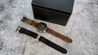 Garmin Marq Adventurer (Gen 2) watch with box and replacement strap