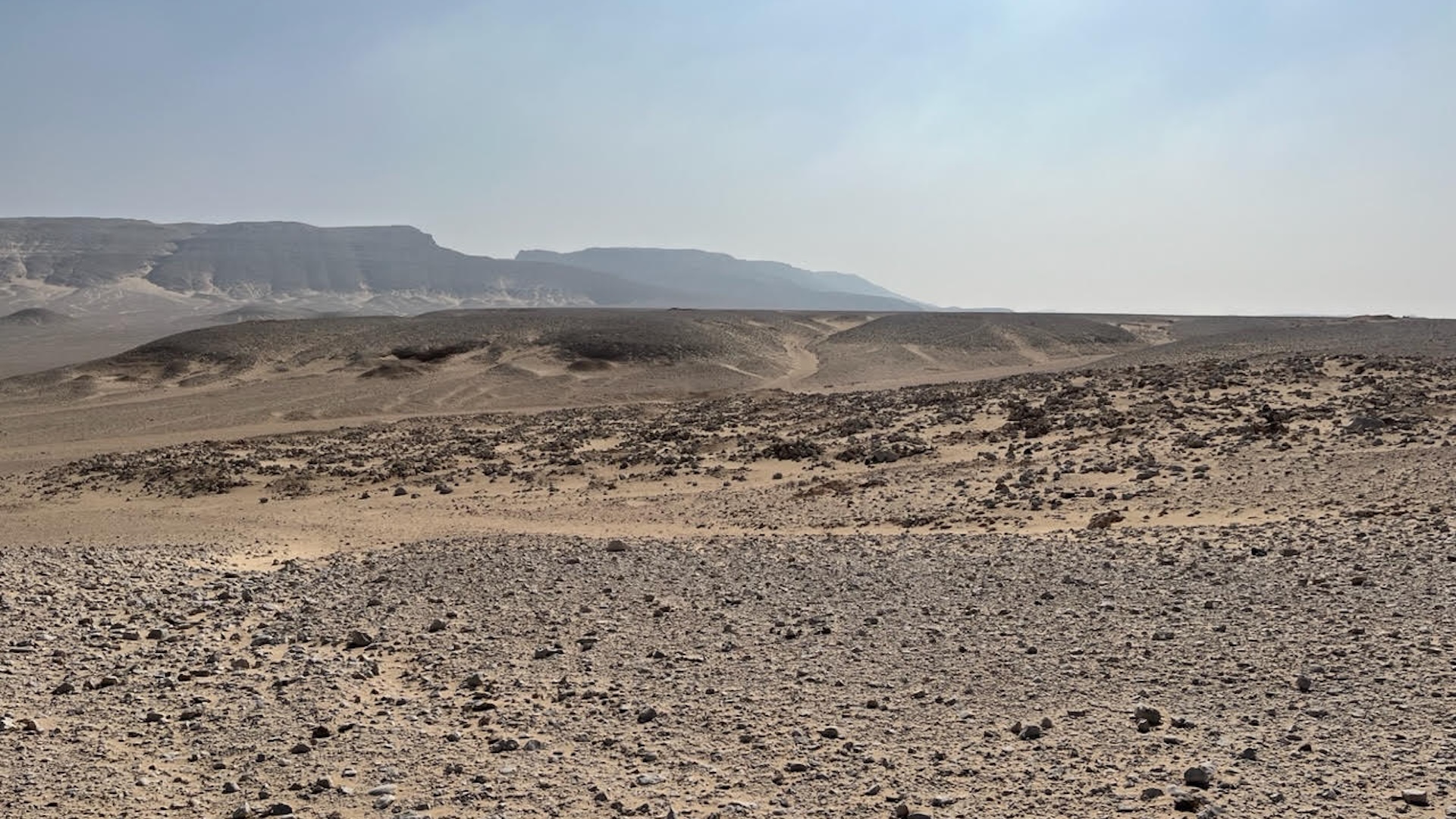 a photo of a desert landscape