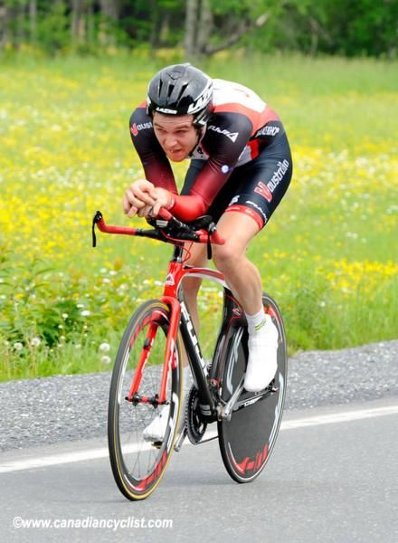 Michael Freiburg (V Australia) was second, 6.5 seconds behind Tuft