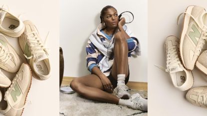 New Balance 471 in Angora with Garter Snake