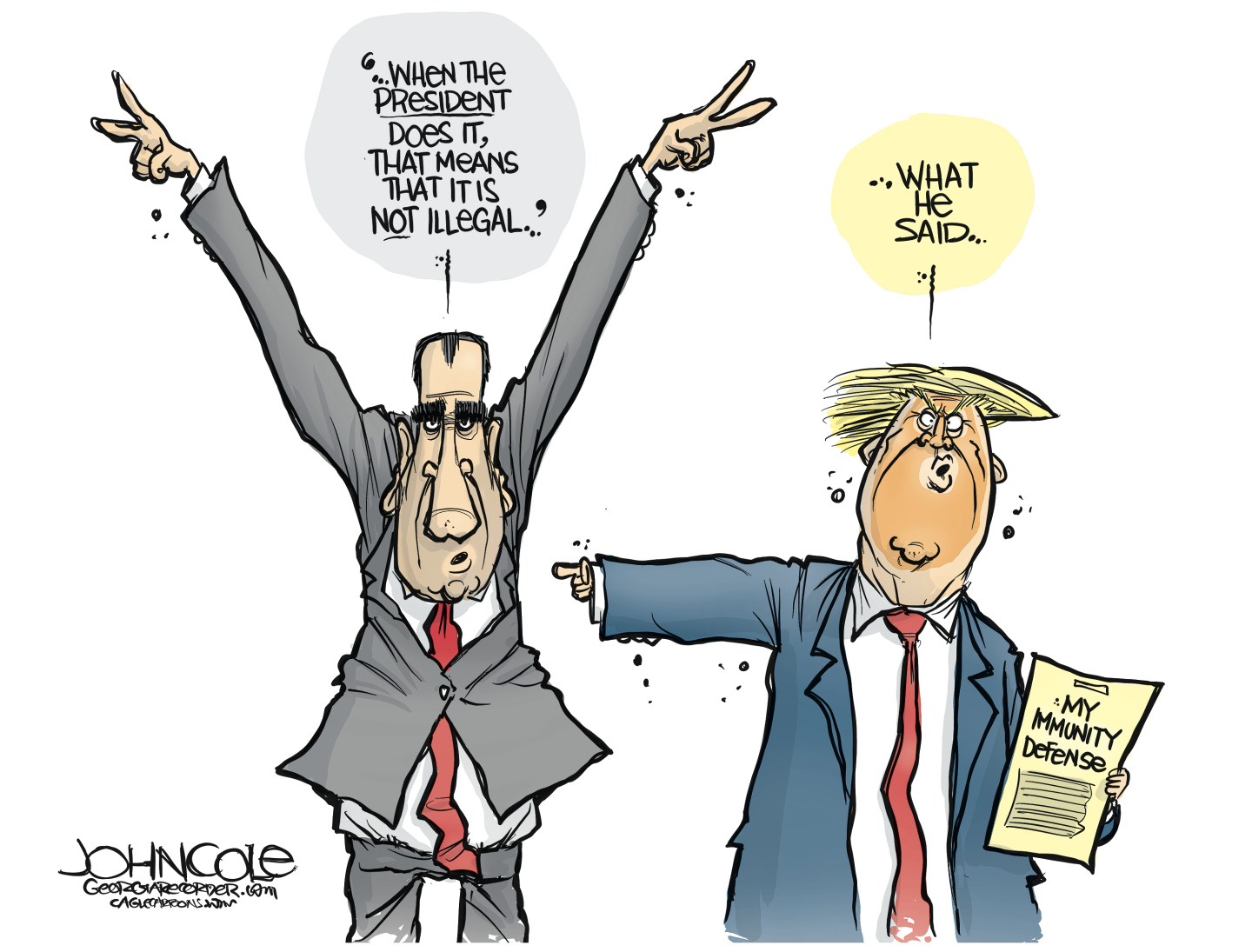 Political Cartoon