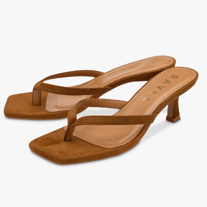 John Lewis, kitten heel thong sandals