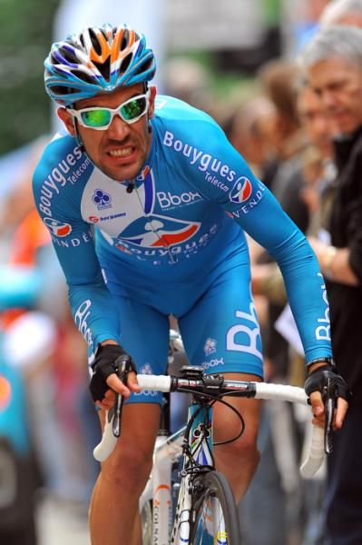 Anthony Charteau (Bbox Bouygues Telecom) digs deep in the prologue.