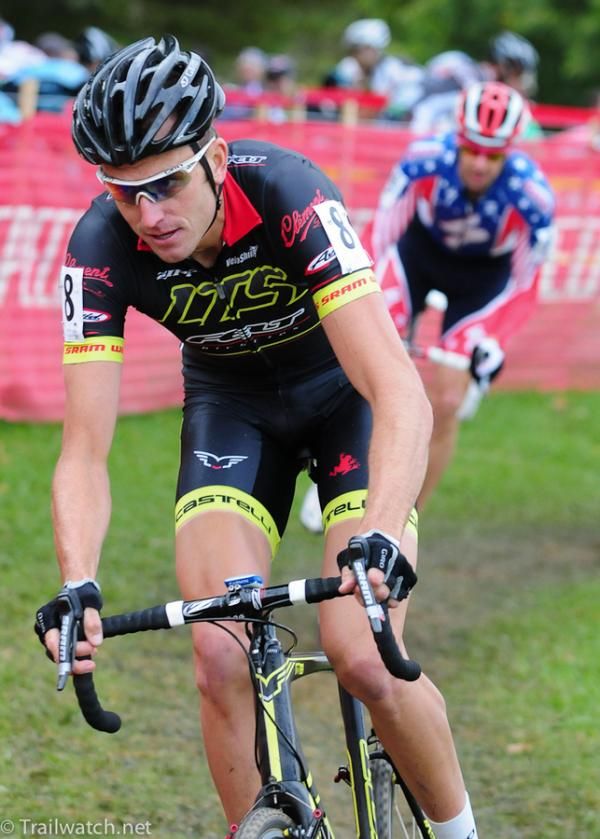 Ryan Trebon (LTS Felt) riding fifth wheel early in the contest