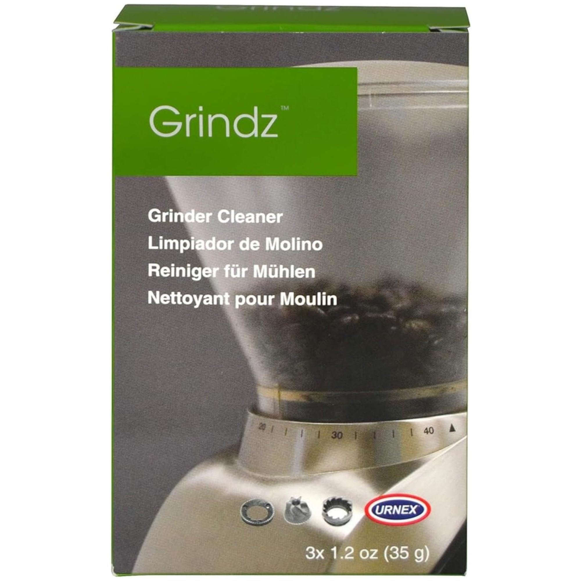 Grinds grinder cleaner