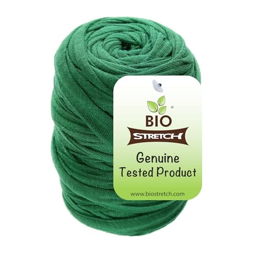 Bio-Stretch Soft Garden Twine &amp;amp; Plant Ties for Outdoor Plants, 1 Ball Green