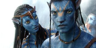 Avatar characters look serious