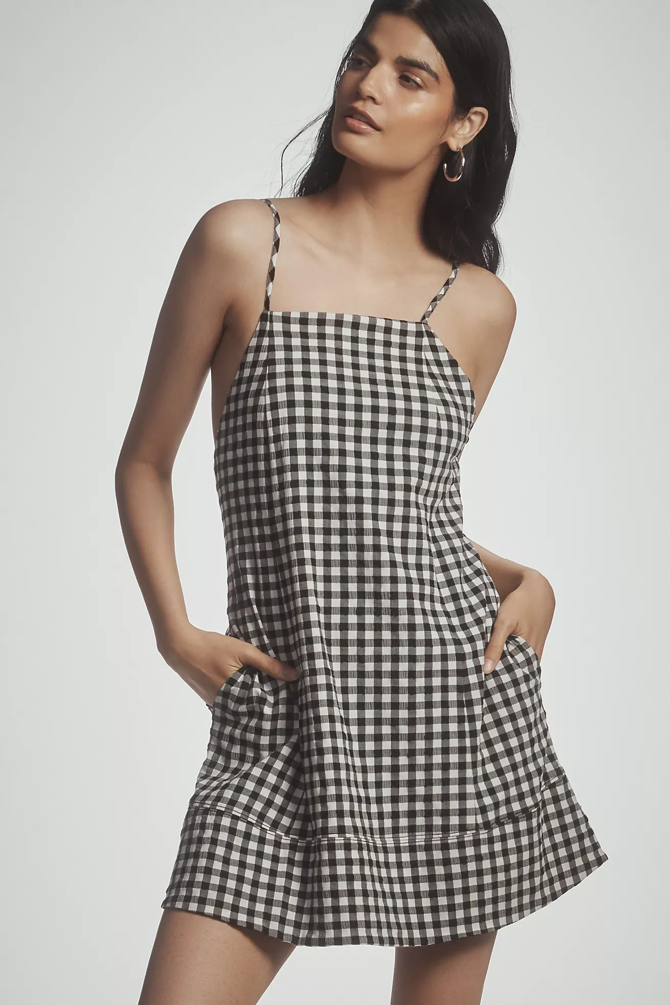 Mini Dresses with anthropological apron style
