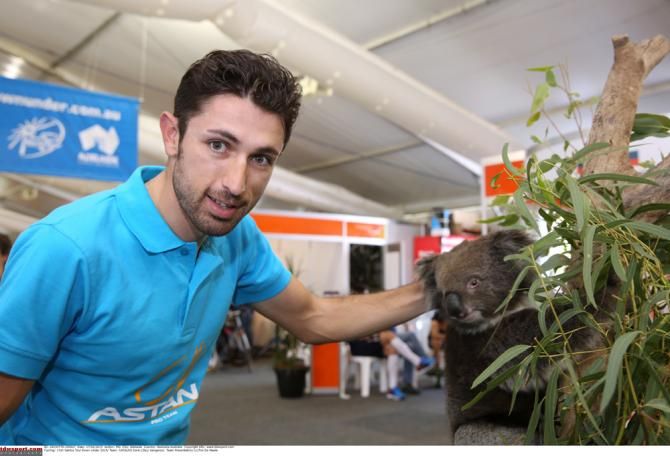 One of Astana's new signings Dario Cataldo