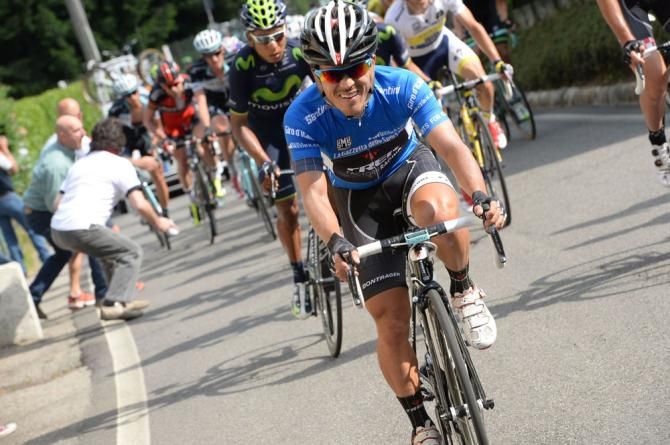 Julian Arredondo (Trek Factory Racing) blew on the final climb