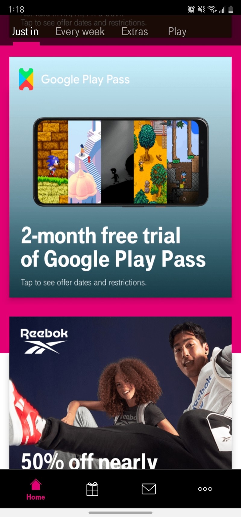 TMobile customers get two free months of Google Play Pass for a