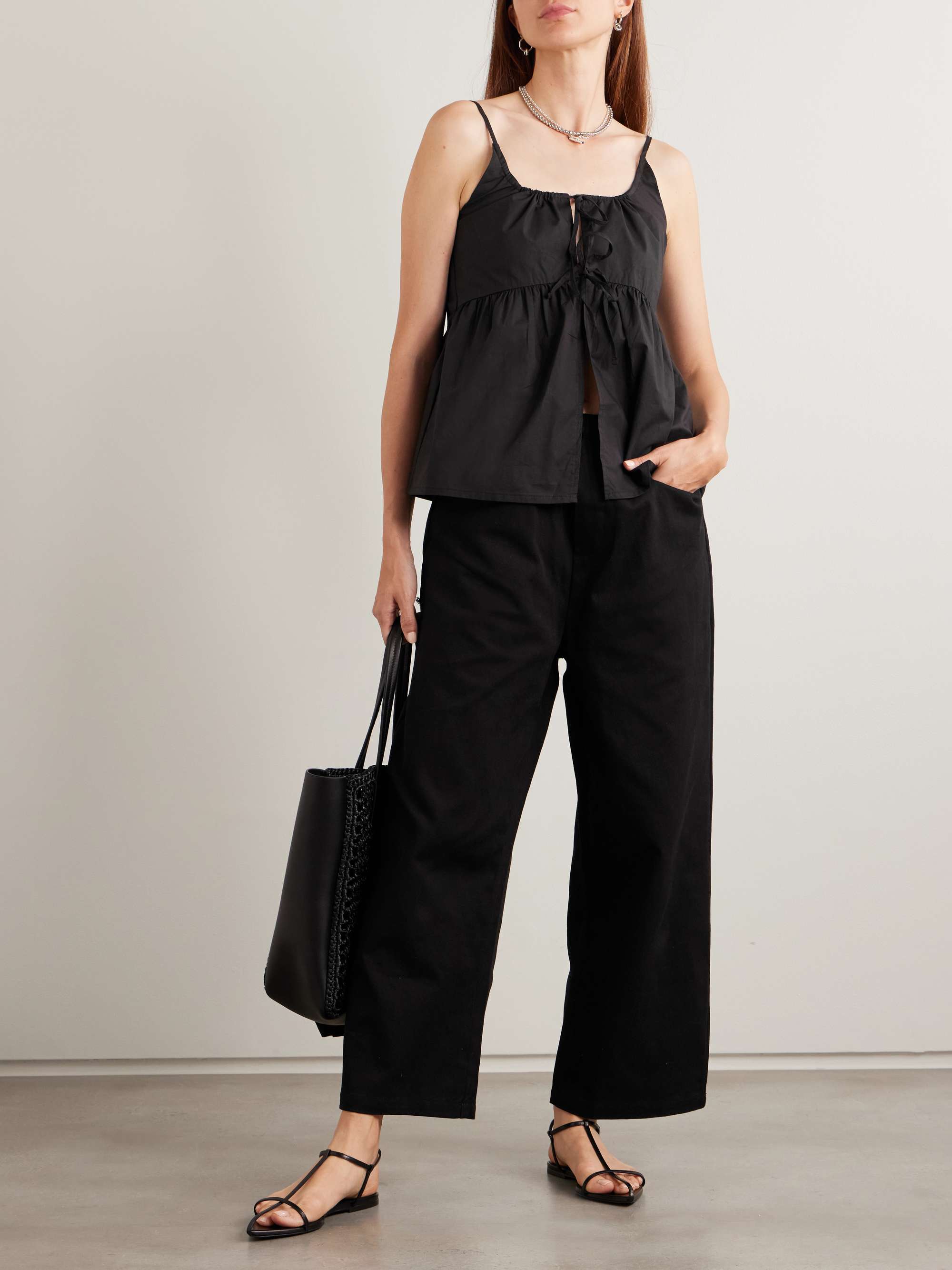 Organic Cotton-Twill Pants